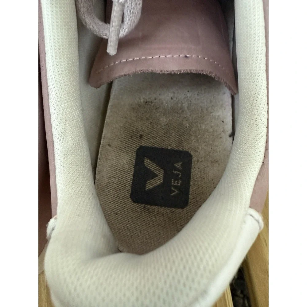 Veja Campo Nubuck Babe Pink Sneakers Trainers Size US 7 EU 38‎ Lace Up